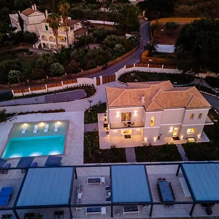 Luxury Rika Corfu- 5 Bedrooms With Pool Villa