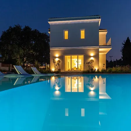Luxury Rika Corfu- 5 Bedrooms With Pool Gouvia