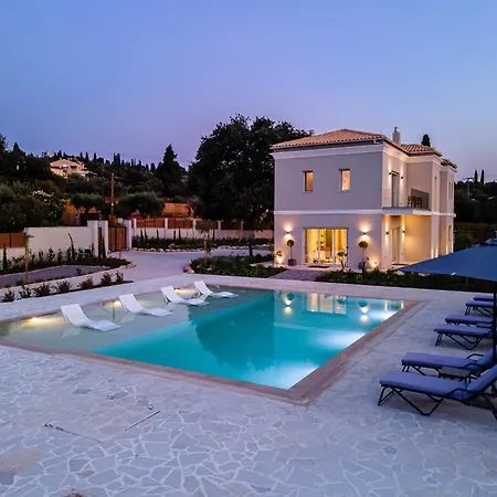 Luxury Rika Corfu- 5 Bedrooms With Pool * Gouvia