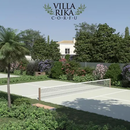Luxury Rika Corfu- 5 Bedrooms With Pool