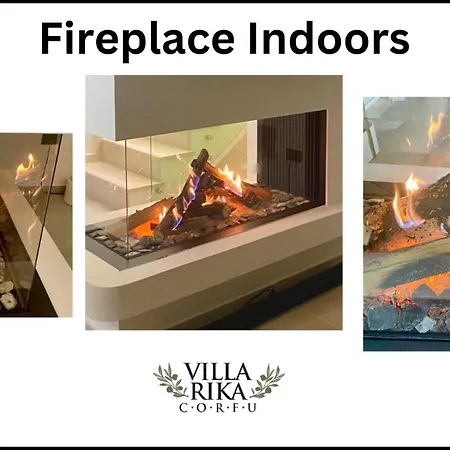 Luxury Rika Corfu- 5 Bedrooms With Pool Villa *