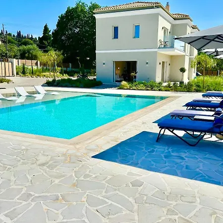 Villa Luxury Rika Corfu- 5 Bedrooms With Pool