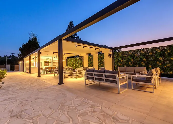 Luxury Rika Corfu- 5 Bedrooms With Pool *