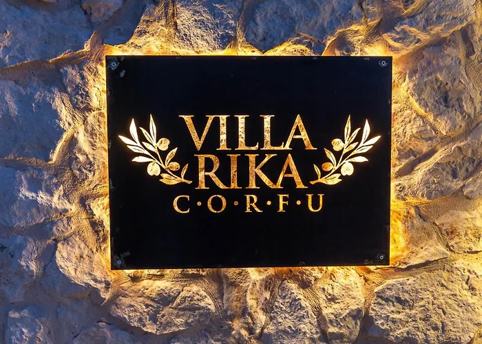 Luxury Rika Corfu- 5 Bedrooms With Pool *