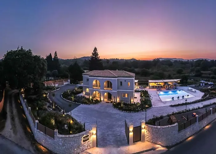 Luxury Rika Corfu- 5 Bedrooms With Pool *